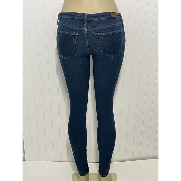 AG Adriano Goldschmied Super Skinny Legging Jeans Dark Wash Mid‎ Rise Women's 27 - Picture 7 of 15